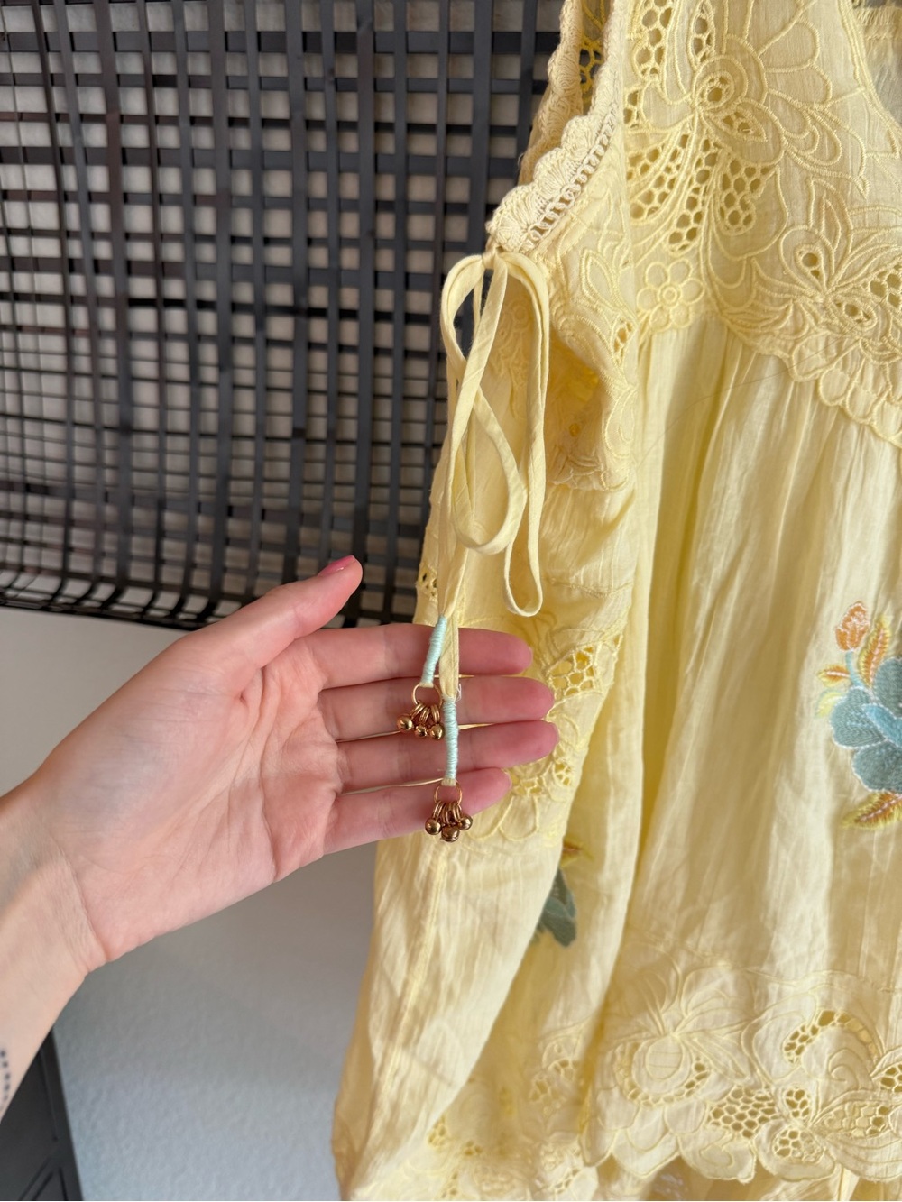 Free people Eye Catcher Bloomsie Romper double butter yellow - Picture 4 of 9